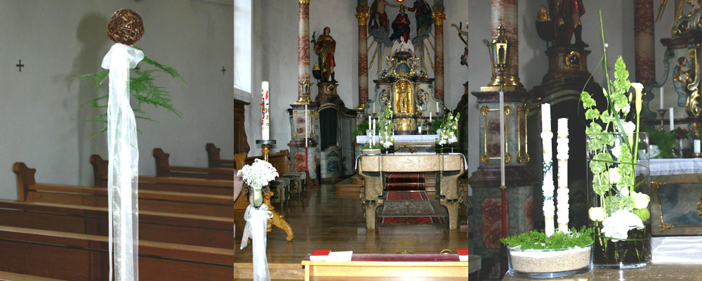 Blumen Naturelle  Elzach - Kirchendekoration